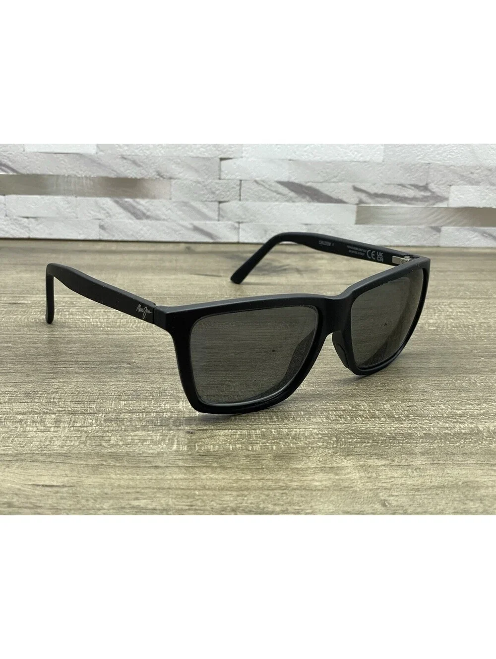 MAUI JIM CRUZEM MJ 864-02A MATTE BLACK 57-16-139 SUNGLASSES ***FRAMES ONLY***